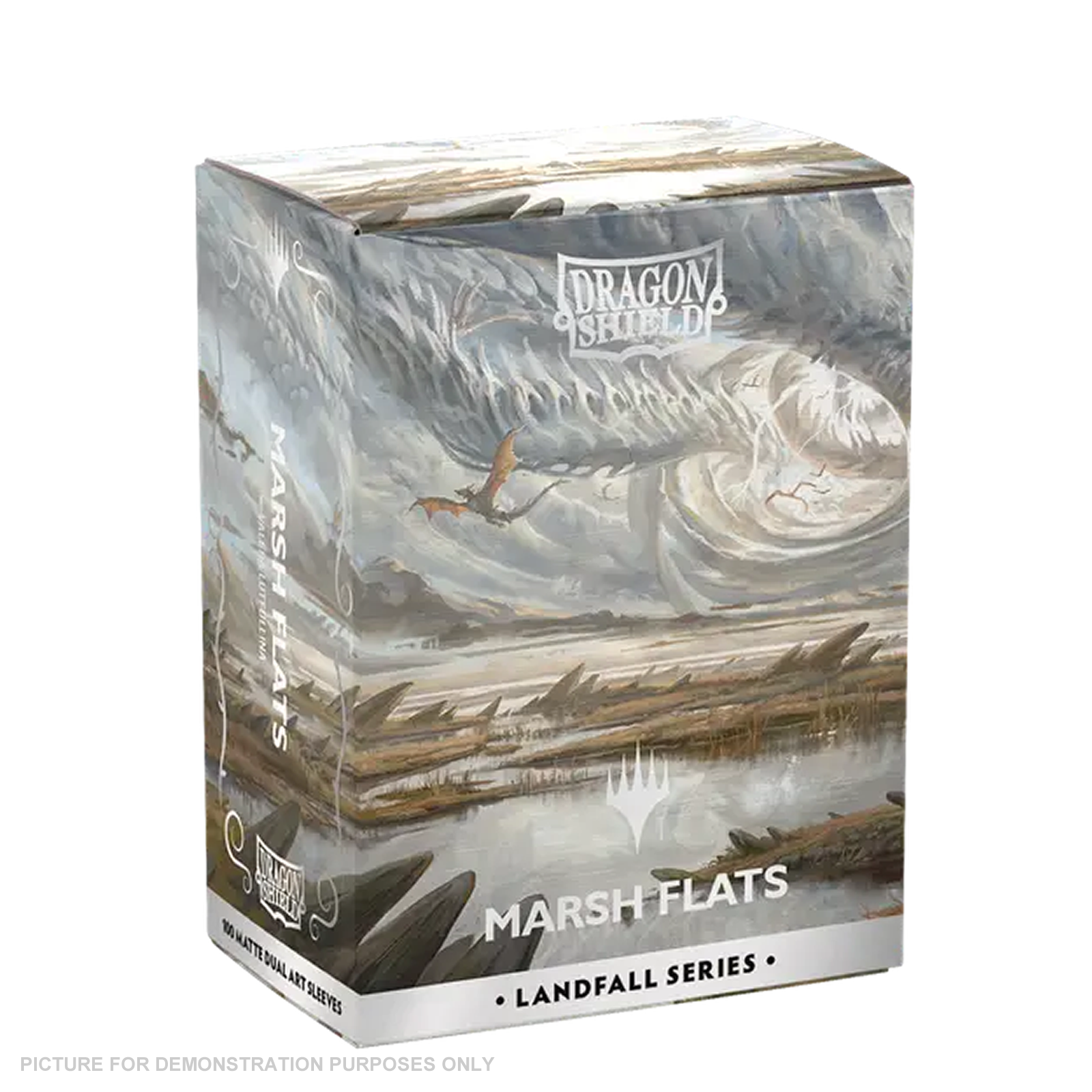 Dragon Shield Sleeves – Matte Dual Art – MTG Landfall Series Marsh Flats